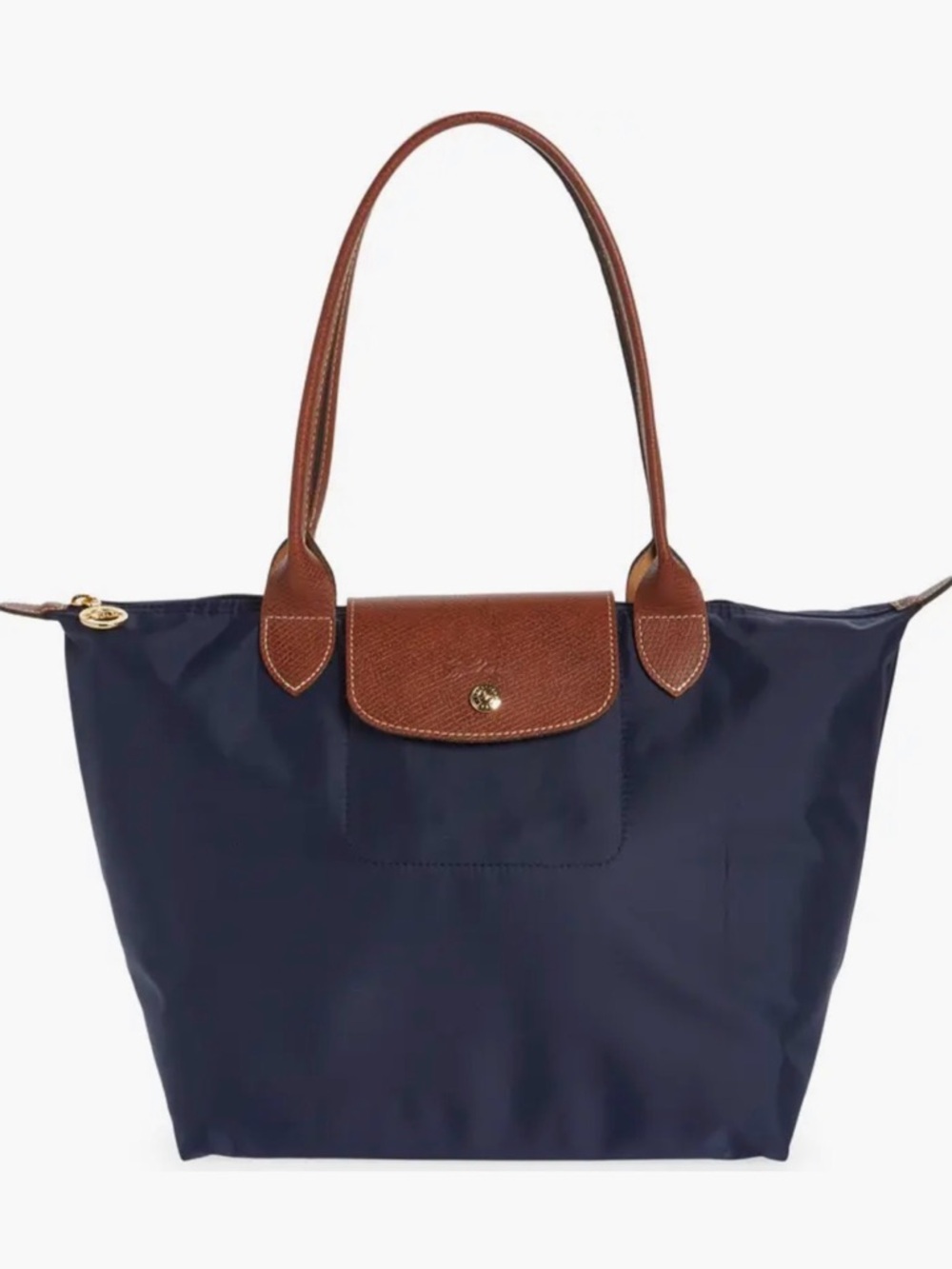 Longchamp - Medium Le Pliage Nylon Shoulder - Marine